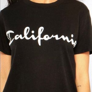 California Over sized Tee